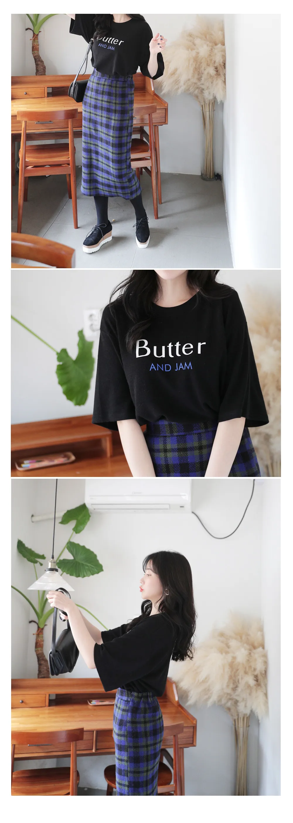 Butter AND JAMルーズTシャツ・全2色 | DHOLIC | 詳細画像4