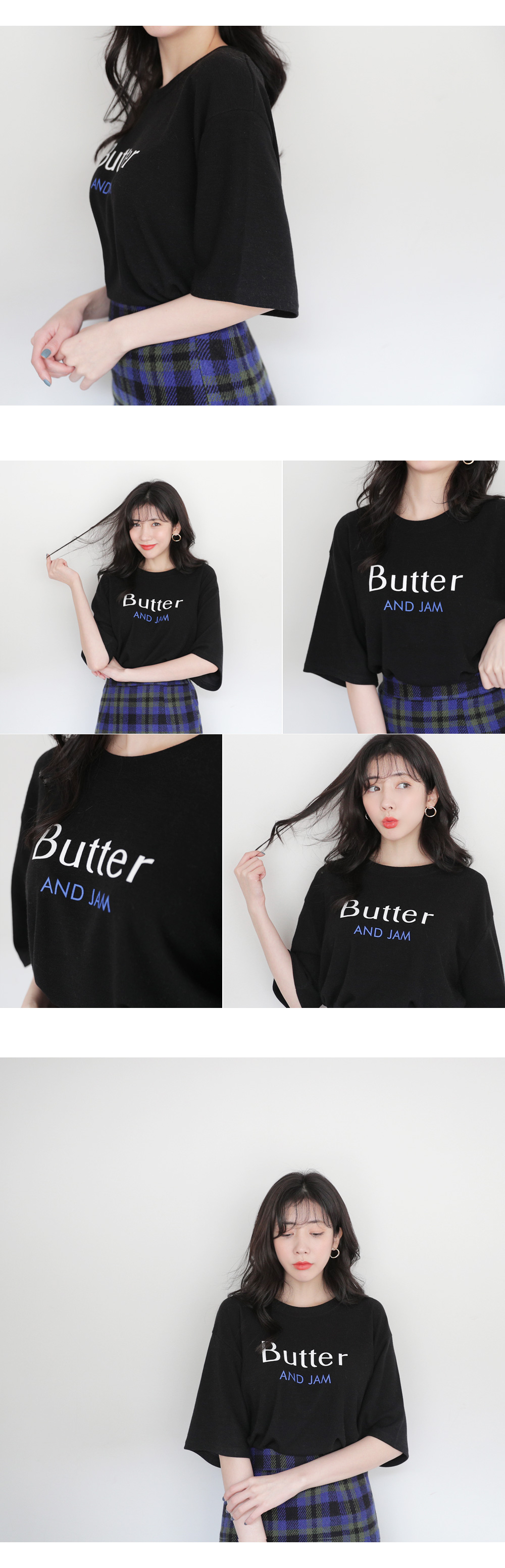 Butter AND JAMルーズTシャツ・全2色 | DHOLIC | 詳細画像5