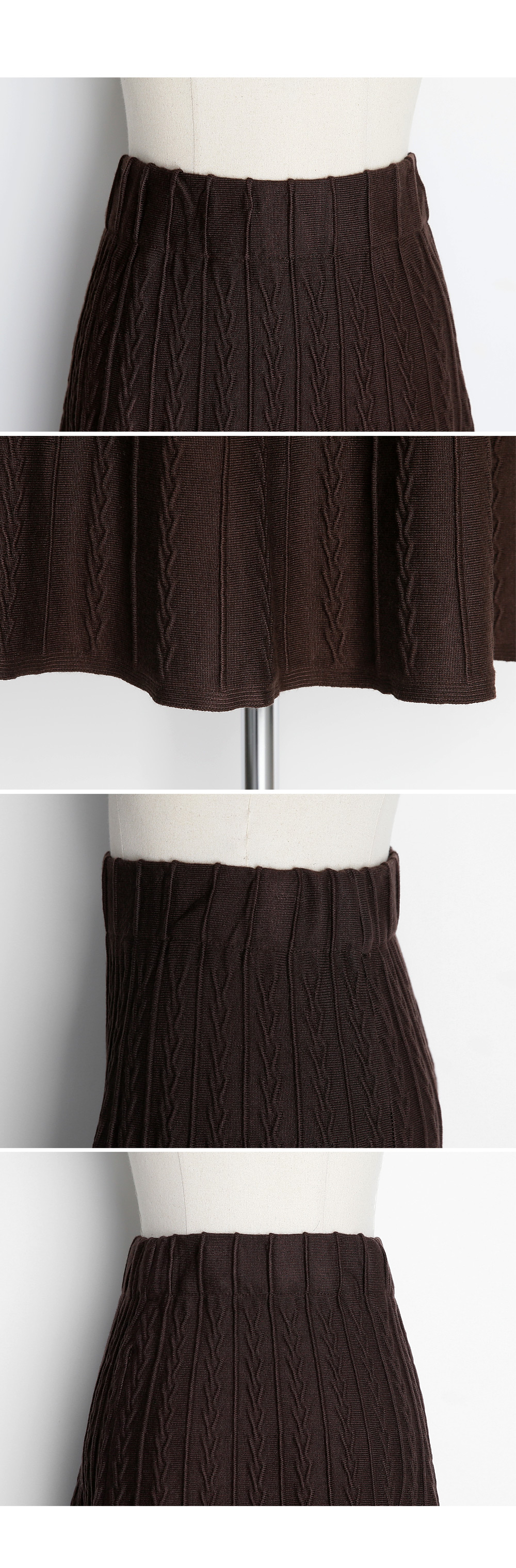 ツイストAラインニットスカート・全3色 | DHOLIC PLUS | 詳細画像12