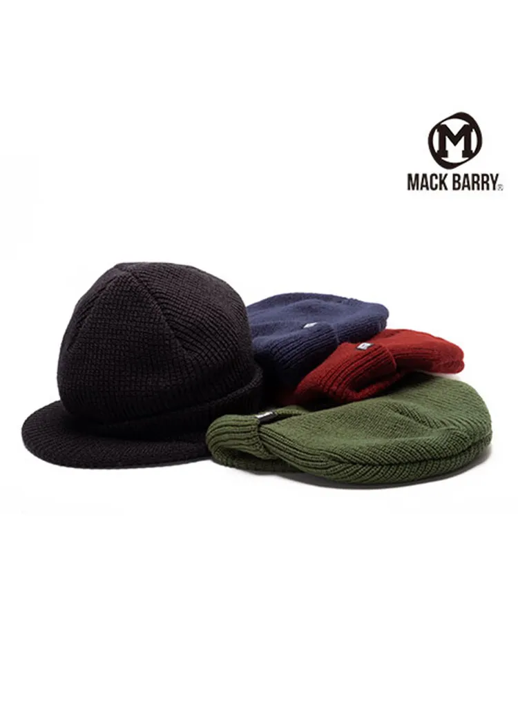 *MACK BARRY*ニットビーニーキャップ(4COLORS) | 詳細画像1