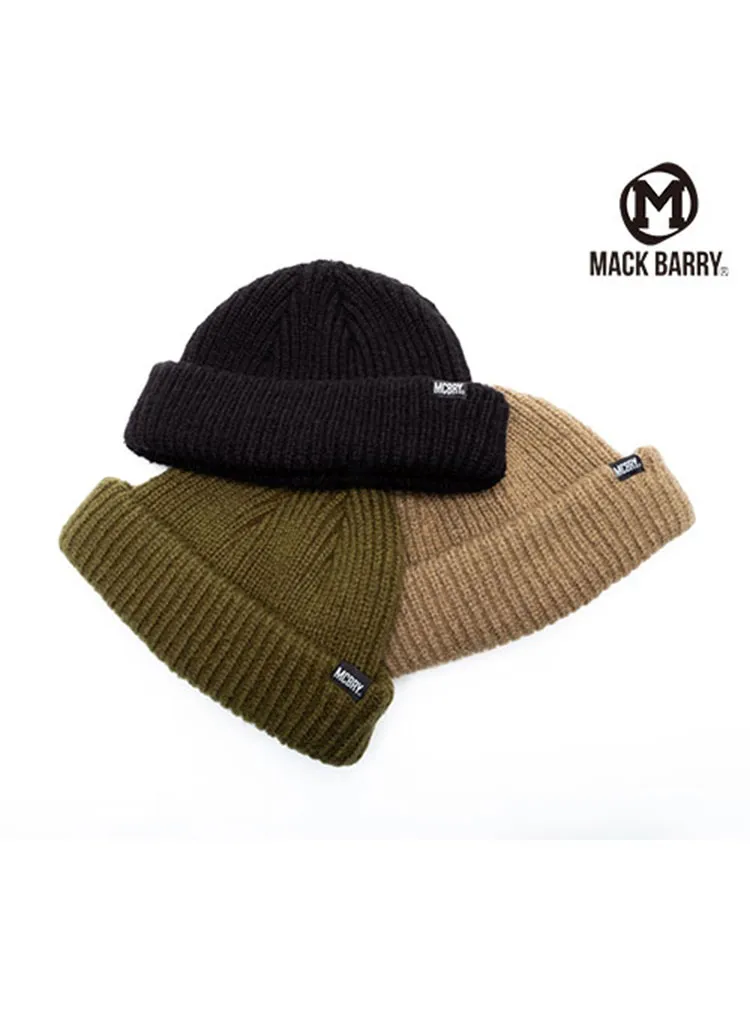 *MACK BARRY*パッチショートビーニー(3COLORS) | 詳細画像1