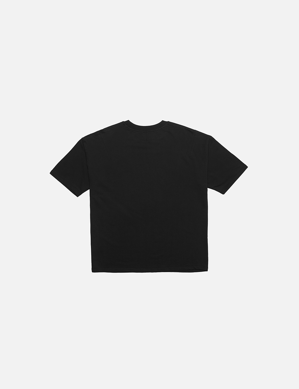 オーバーサイズベーシックコットンTシャツ(ブラック) | 詳細画像3