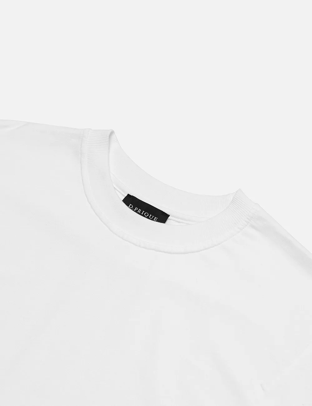 オーバーサイズベーシックコットンTシャツ(ホワイト) | 詳細画像4