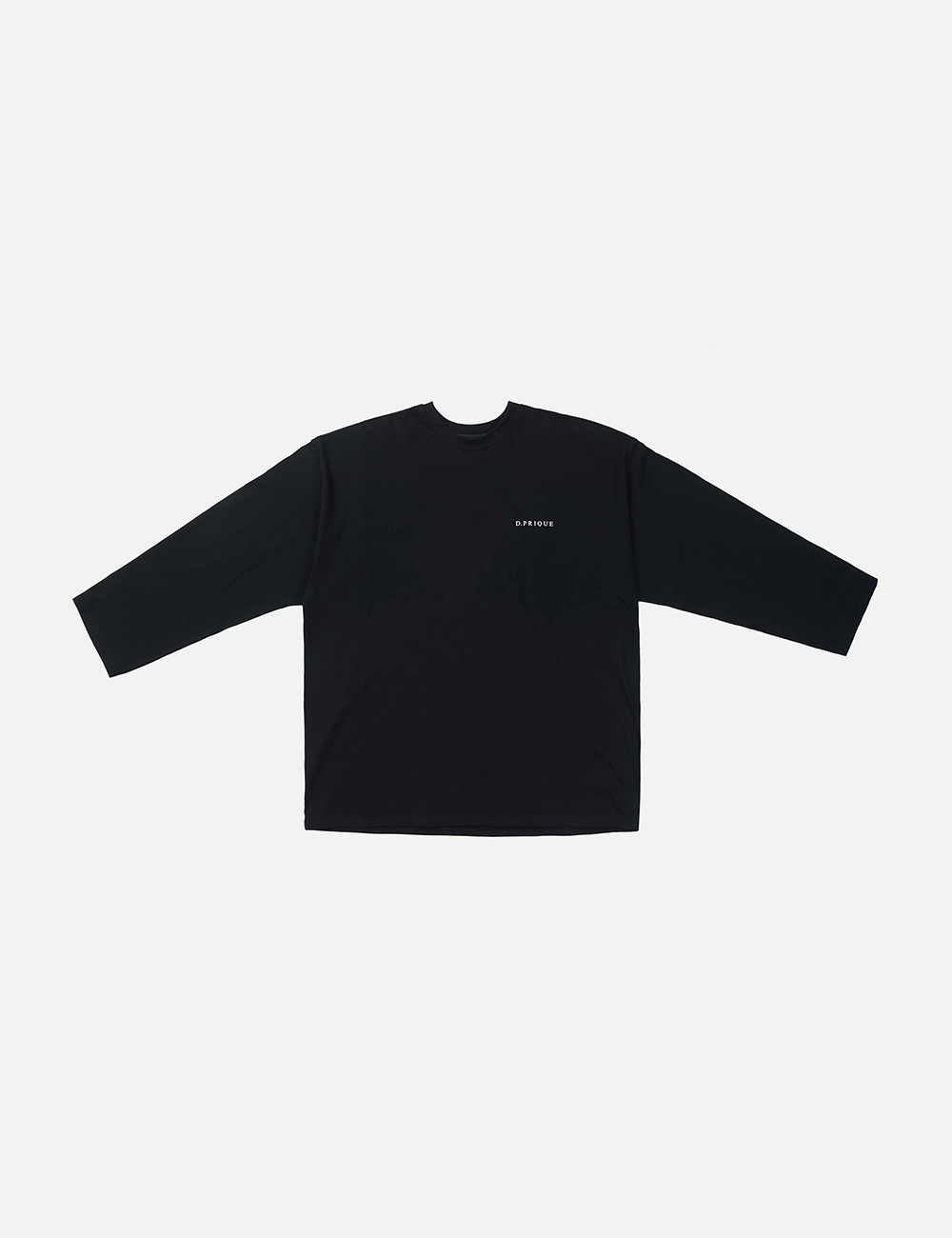 オーバーサイズロングTシャツ(ブラック) | 詳細画像2