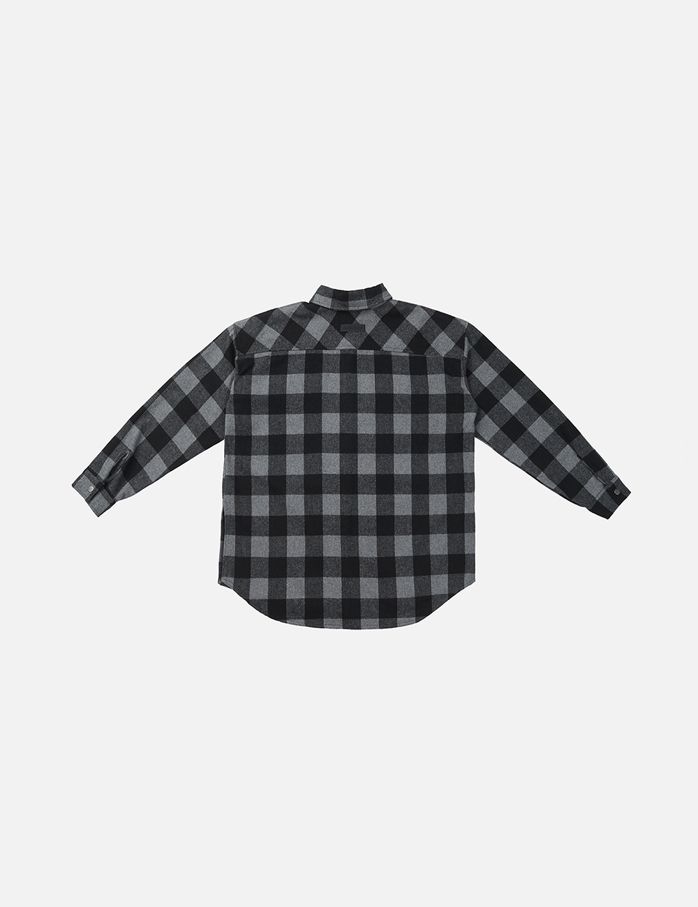 オーバーサイズシャツジャケット(グレーブラック) | 詳細画像3