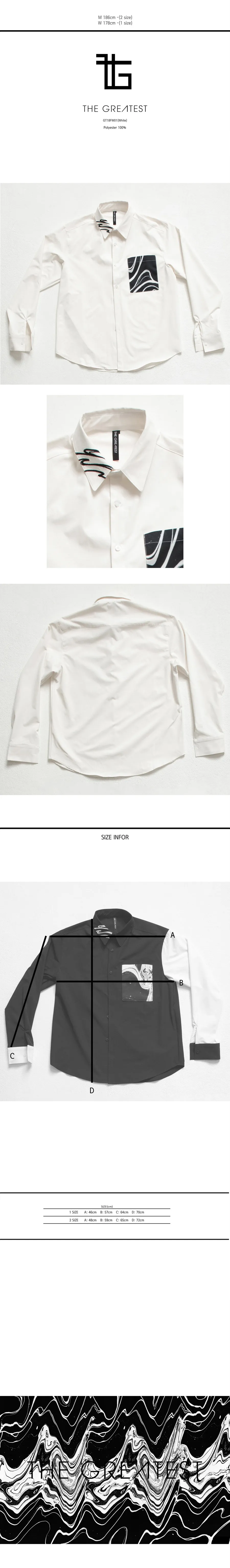 エフェクトポケットシャツ(ホワイト) | 詳細画像6