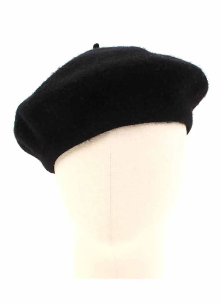 ウールベレー帽(ブラック) | 詳細画像1