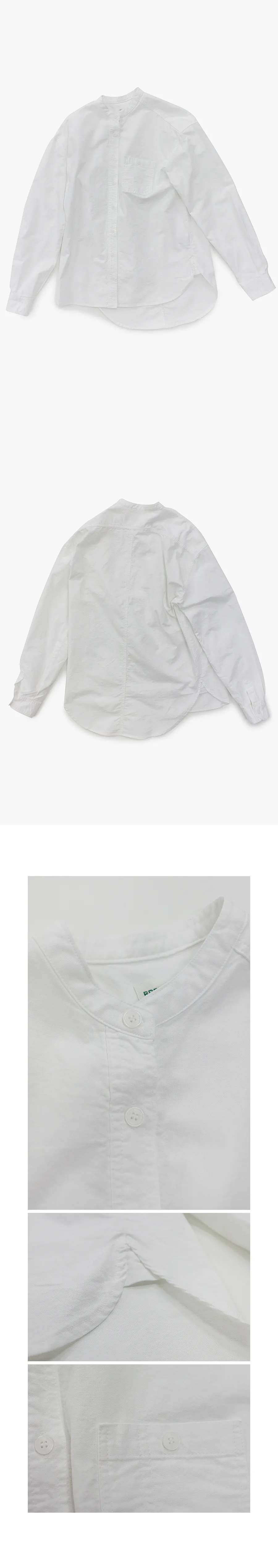 ノンカラーウォッシングシャツ(ホワイト) | 詳細画像6