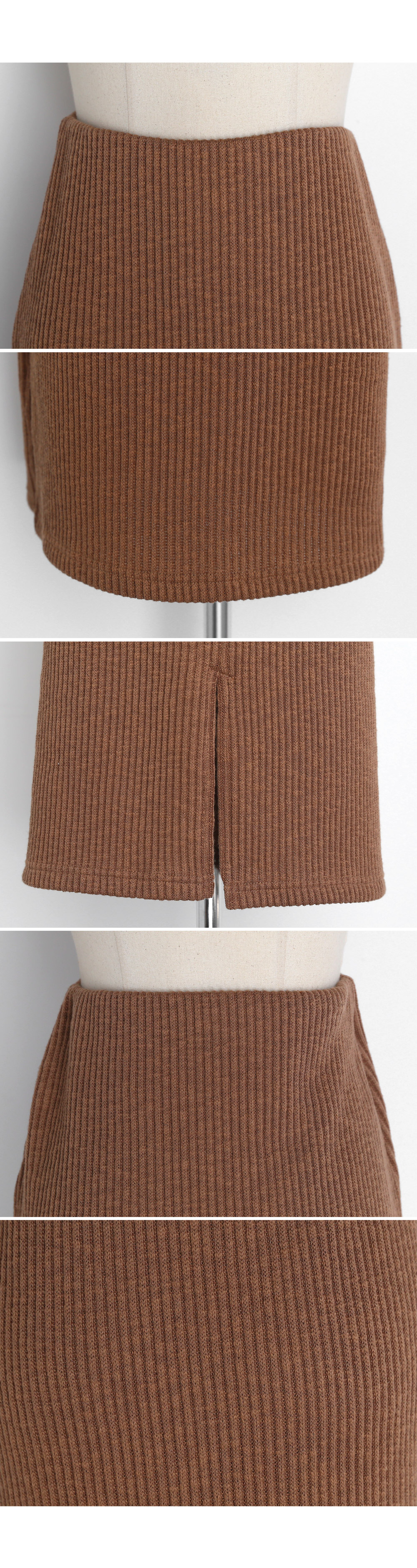 リブニットHラインスカート・全2色 | DHOLIC | 詳細画像6