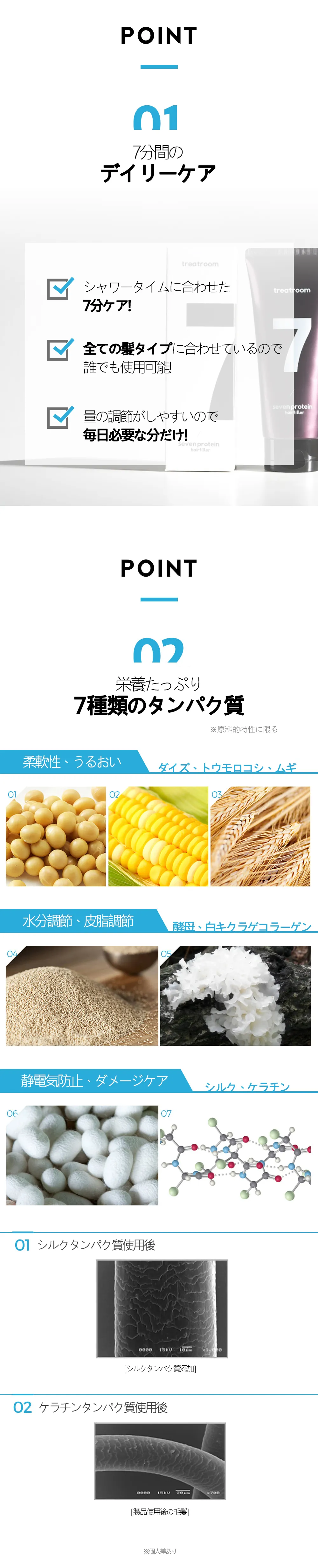 [トリートルーム]セブンプロテインヘアフィラー | 詳細画像5