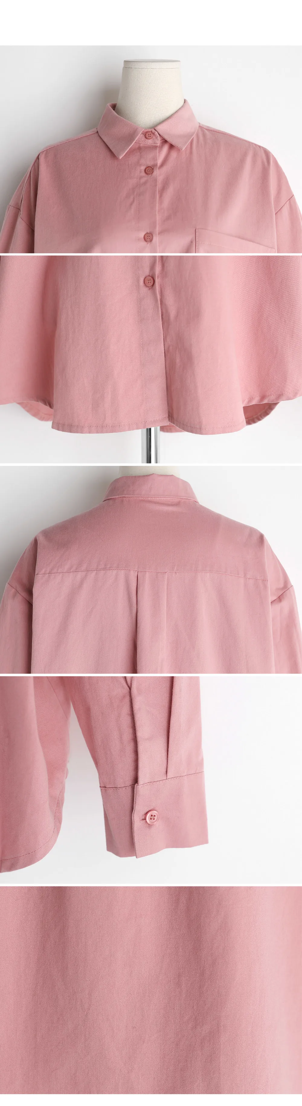 コットンワンポケットシャツ・全6色 | DHOLIC | 詳細画像14