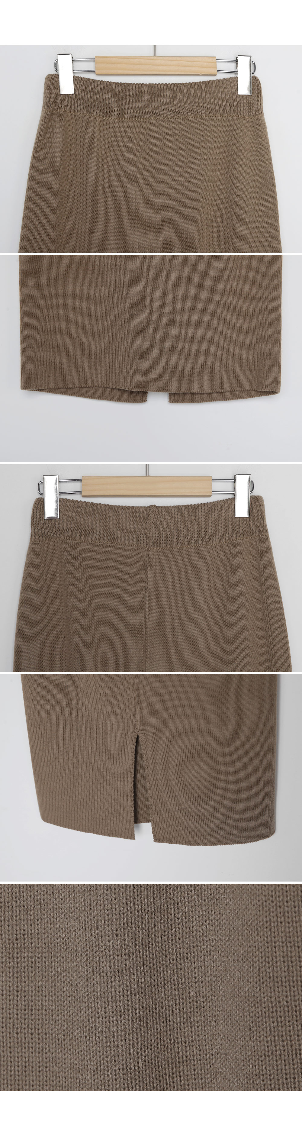 Hラインニットスリットスカート・全4色 | DHOLIC PLUS | 詳細画像9