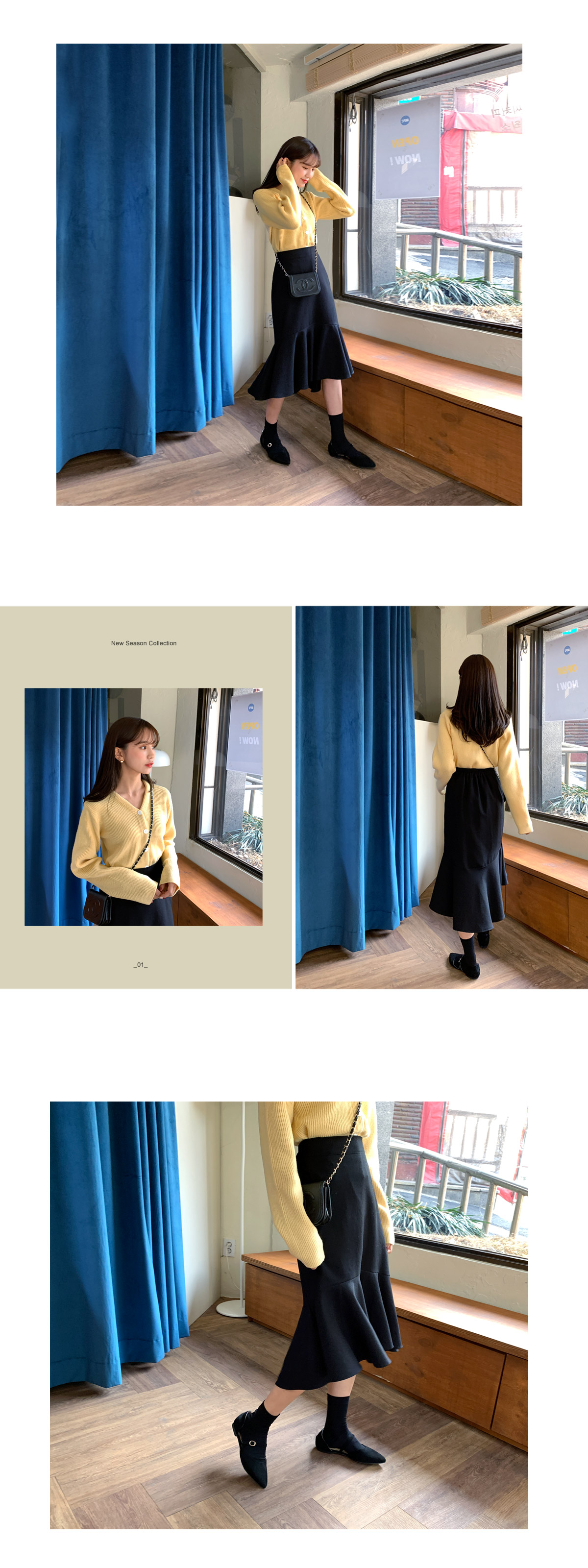 ロングマーメイドスカート・全3色 | DHOLIC | 詳細画像9