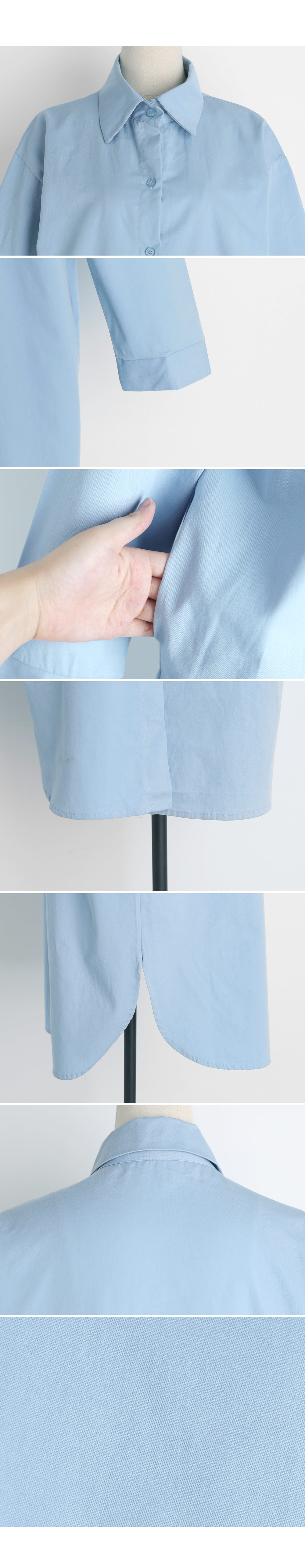 ポケットシャツロングワンピース・全3色 | DHOLIC | 詳細画像8