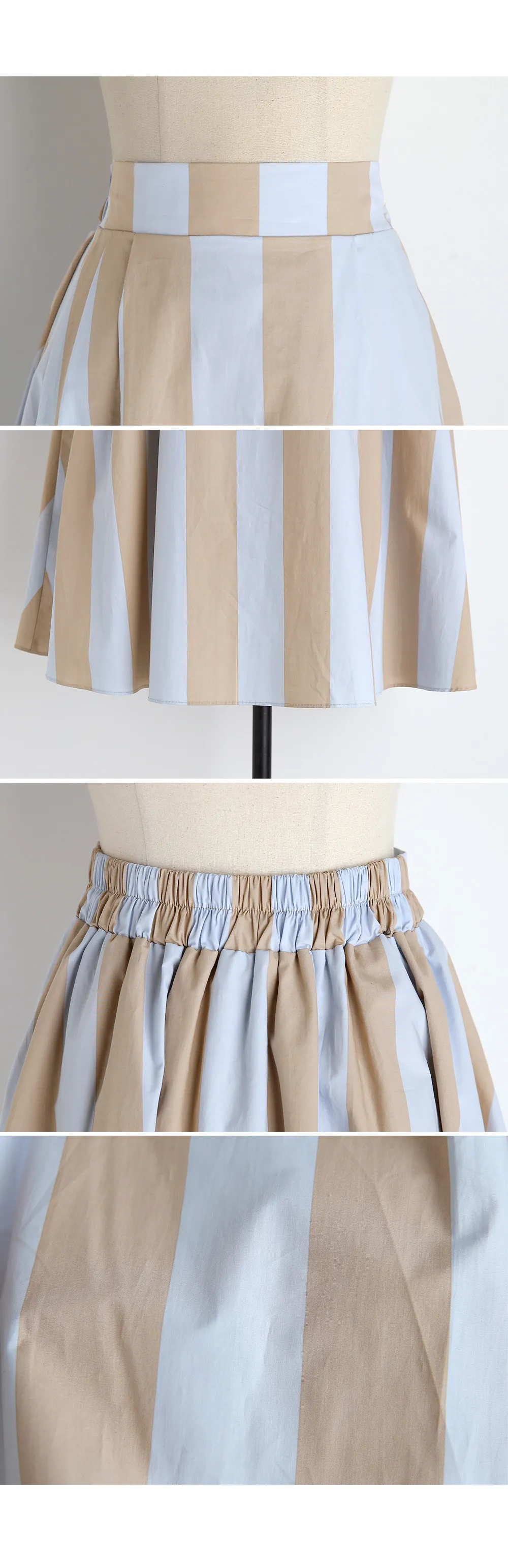 ストライプAラインスカート・全2色 | DHOLIC PLUS | 詳細画像6