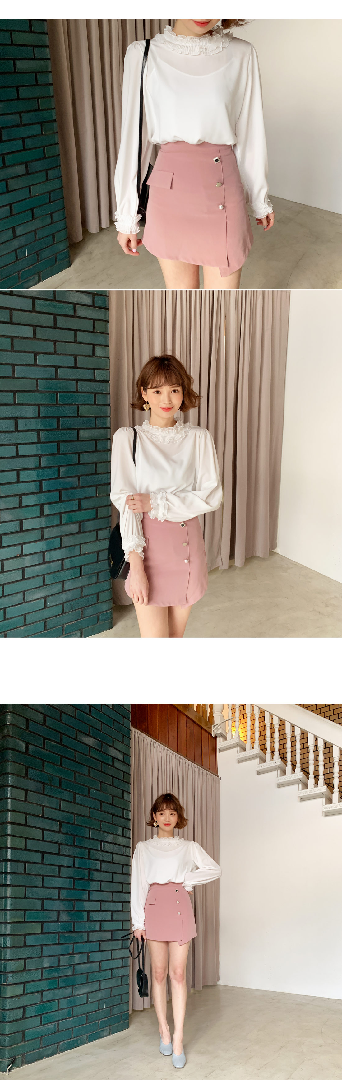 バックリボンフリルブラウス・全3色 | DHOLIC | 詳細画像7