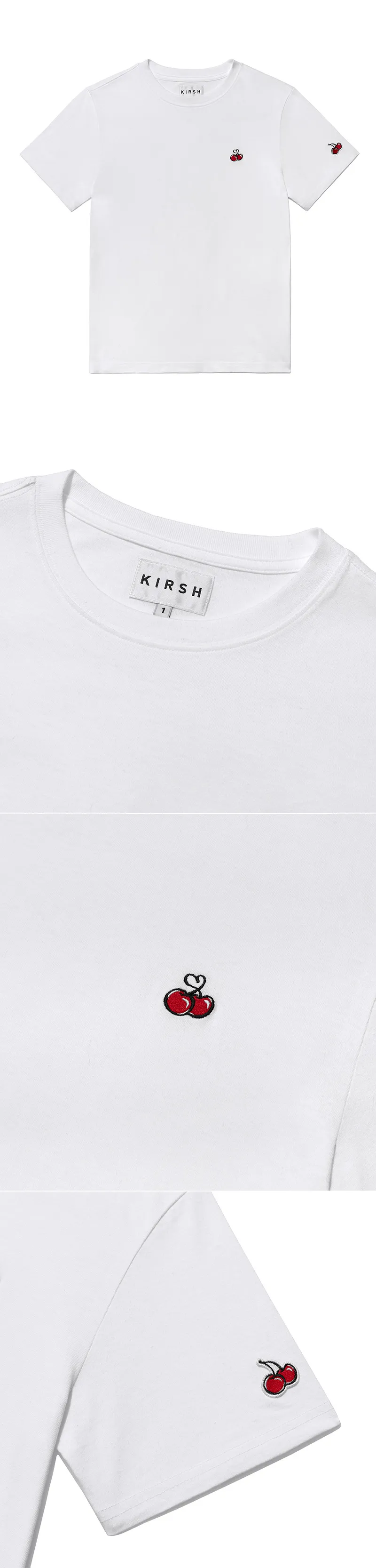 ハートチェリーTシャツ(ホワイト) | 詳細画像5