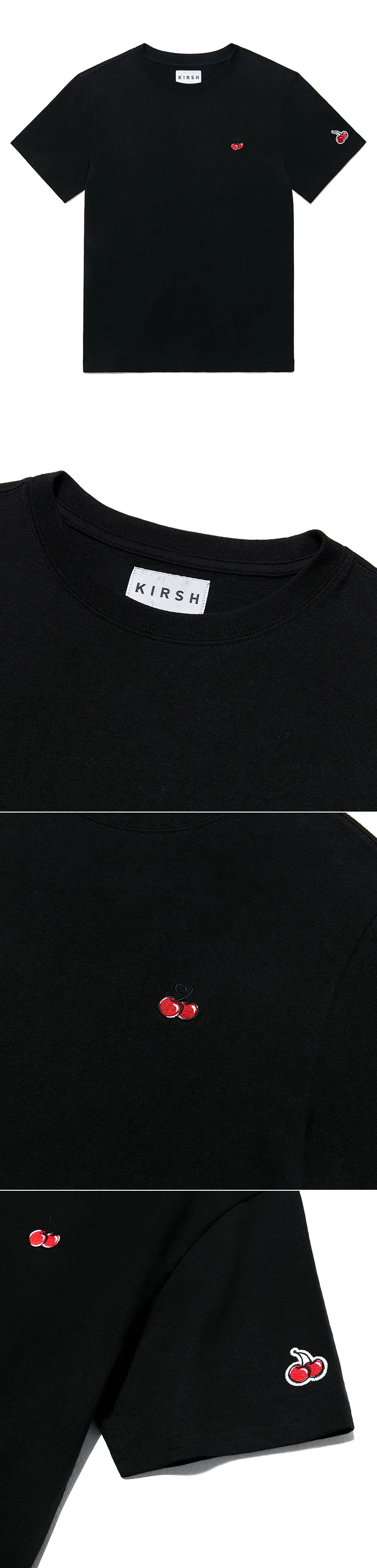 ハートチェリーTシャツ(ブラック) | 詳細画像5