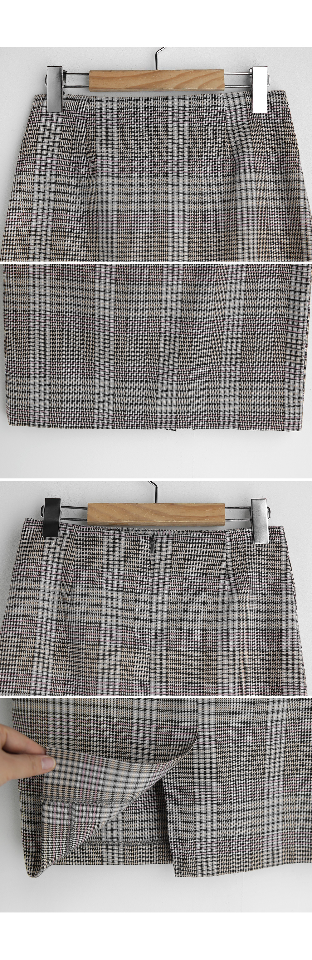 チェックHラインスカート・全2色 | DHOLIC PLUS | 詳細画像9