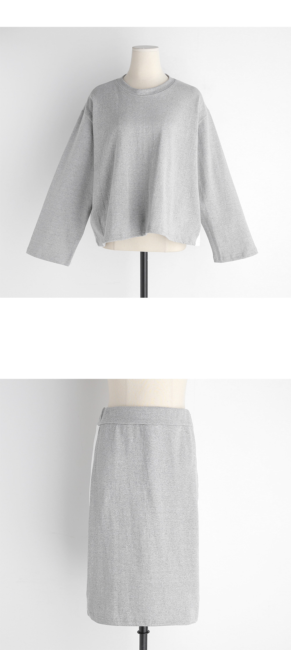 サイドラインTシャツ&スカートSET・全3色 | DHOLIC | 詳細画像6