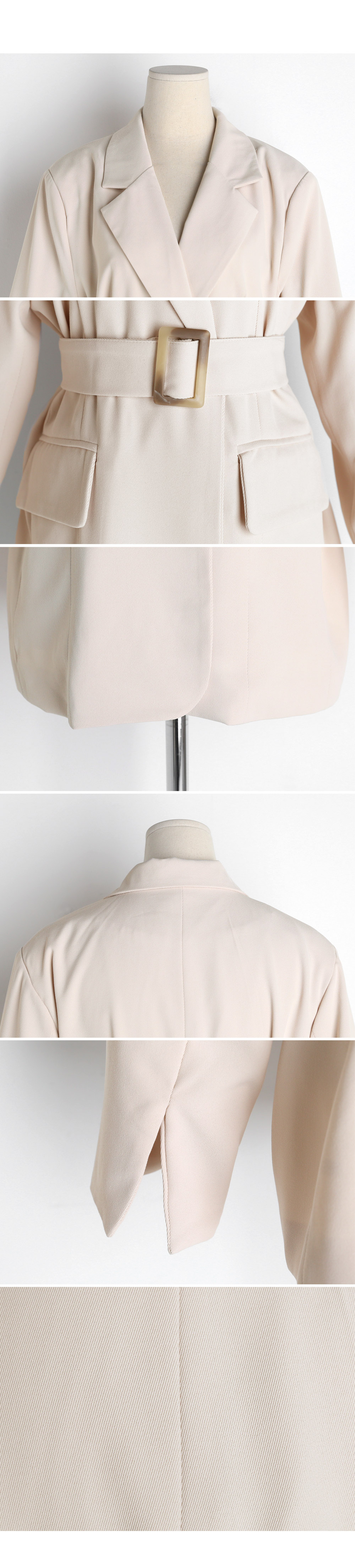 ベルトSETオープンジャケット・全2色 | DHOLIC | 詳細画像9