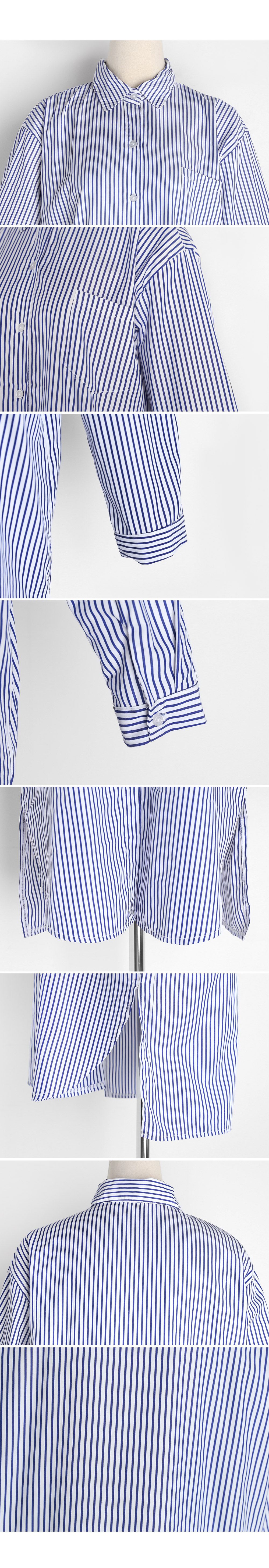 2TYPEスリットロングシャツ・全2色 | DHOLIC | 詳細画像10