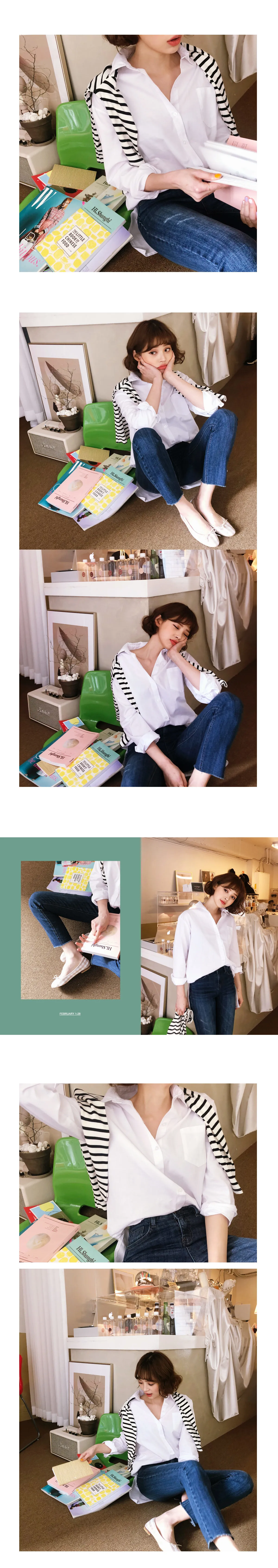 2TYPEスリットロングシャツ・全2色 | DHOLIC | 詳細画像2