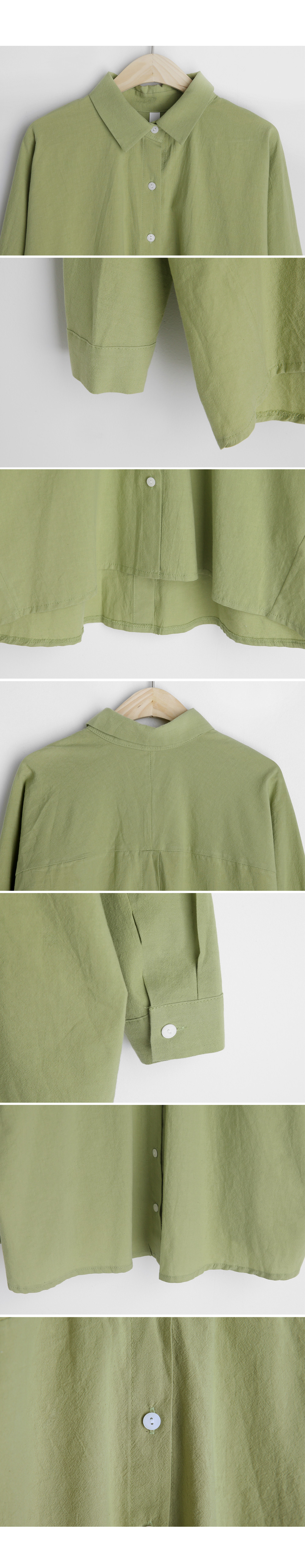 バックボタンルーズシャツ・全4色 | DHOLIC PLUS | 詳細画像8
