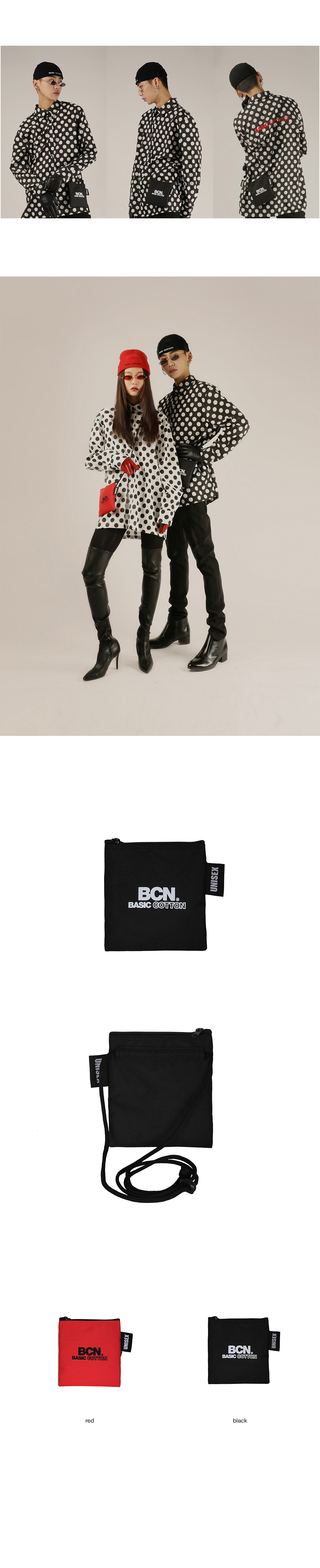 BCNロゴミニショルダーバッグ(ブラック) | 詳細画像3