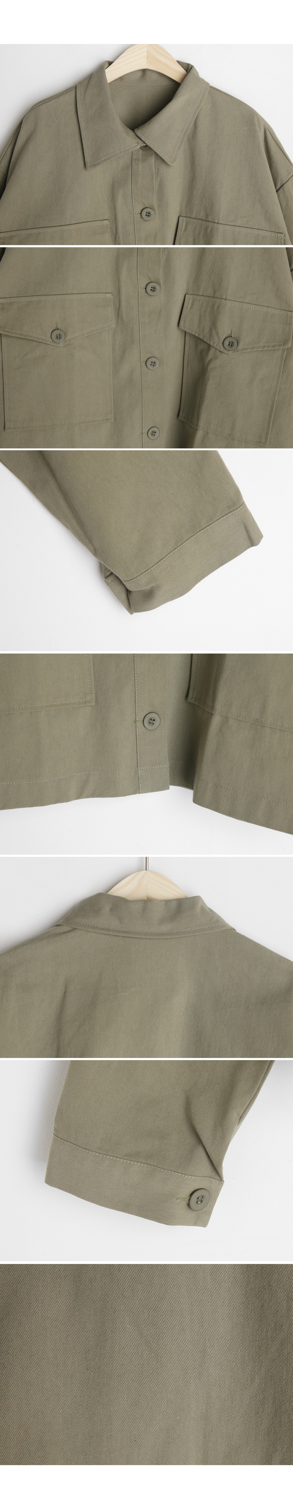 フラップポケットショートジャケット・全3色 | DHOLIC | 詳細画像7