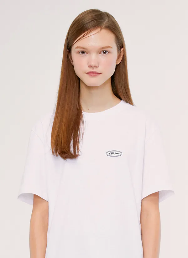 ミニオバールロゴ半袖Tシャツ(ホワイト) | 詳細画像1