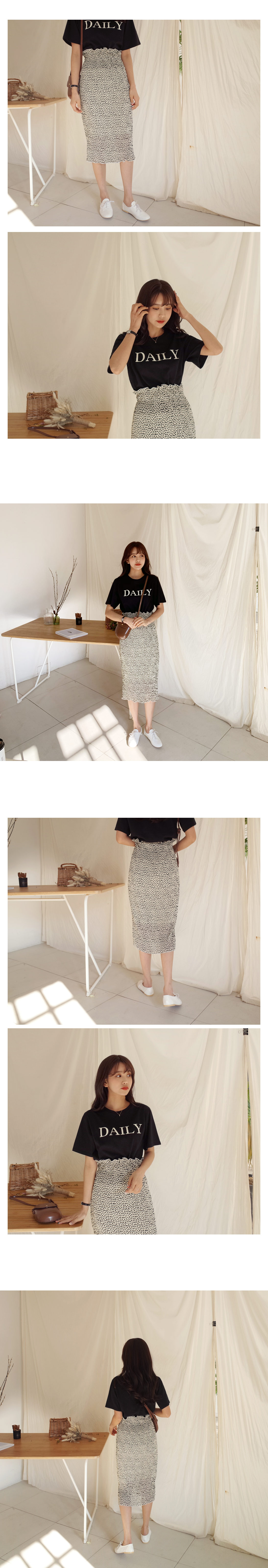 パターンリンクルタイトスカート・全3色 | DHOLIC | 詳細画像2