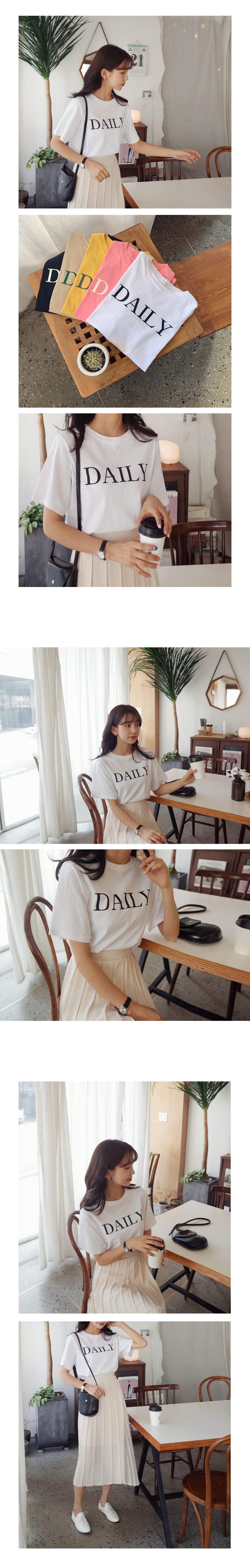 DAILYハーフスリーブTシャツ・全5色 | DHOLIC | 詳細画像3