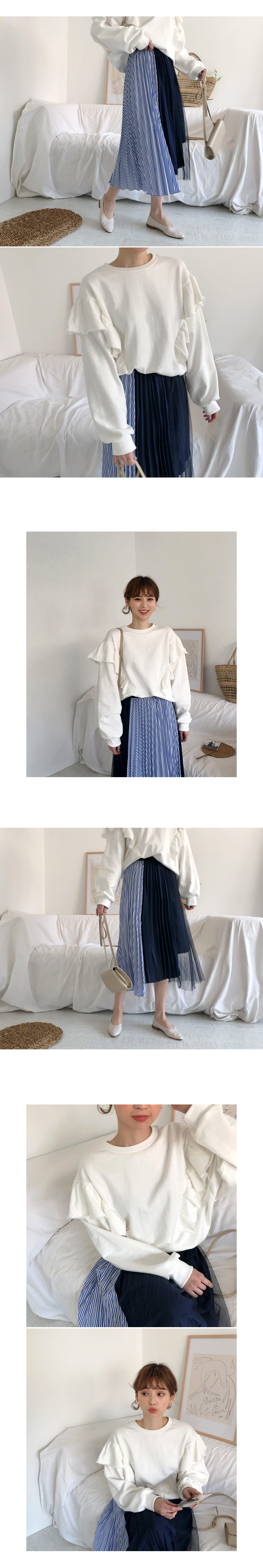 コントラストプリーツスカート・全2色 | DHOLIC | 詳細画像10