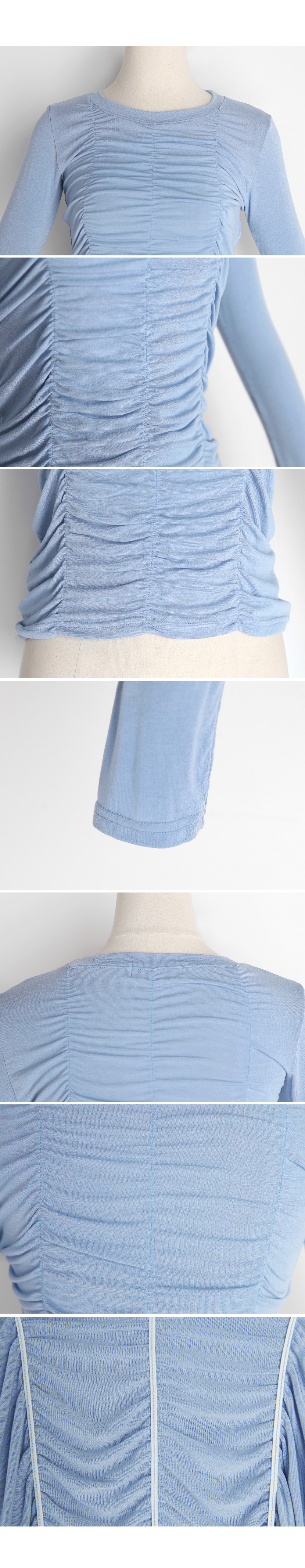 シャーリングスリムTシャツ・全4色 | DHOLIC | 詳細画像8
