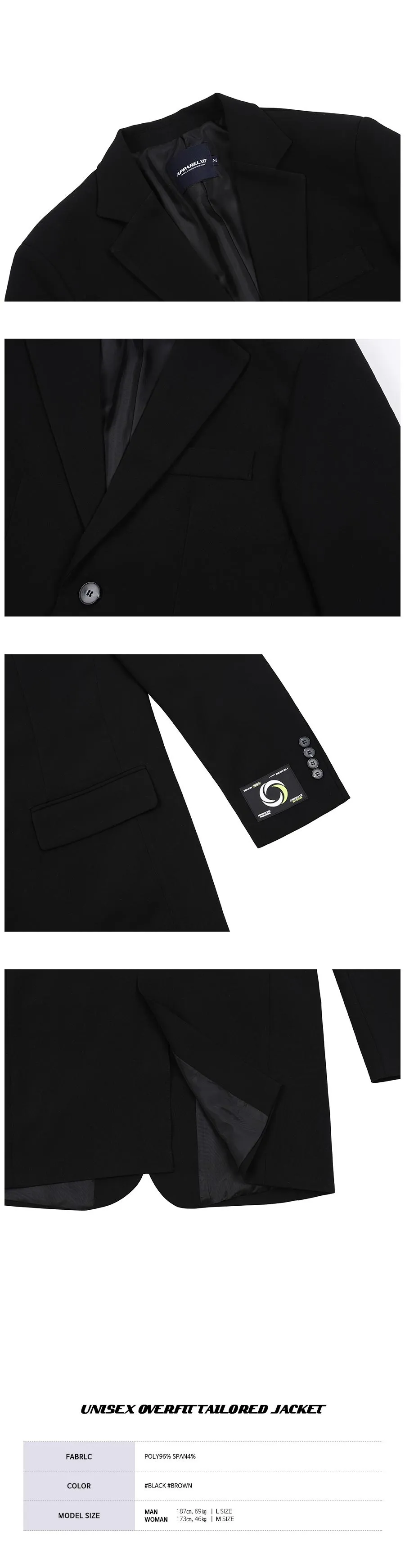 袖ロゴパッチオーバージャケット(ブラック) | 詳細画像6