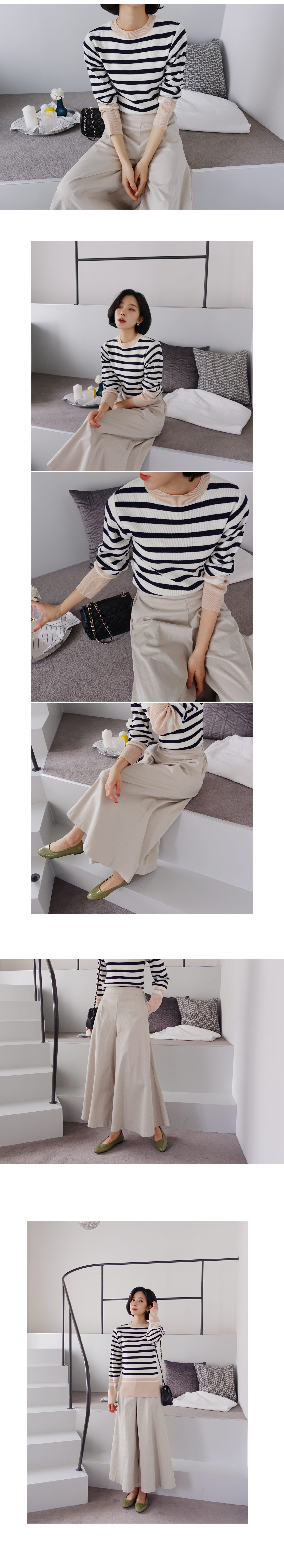 バックゴムフレアパンツ・全4色 | DHOLIC PLUS | 詳細画像3