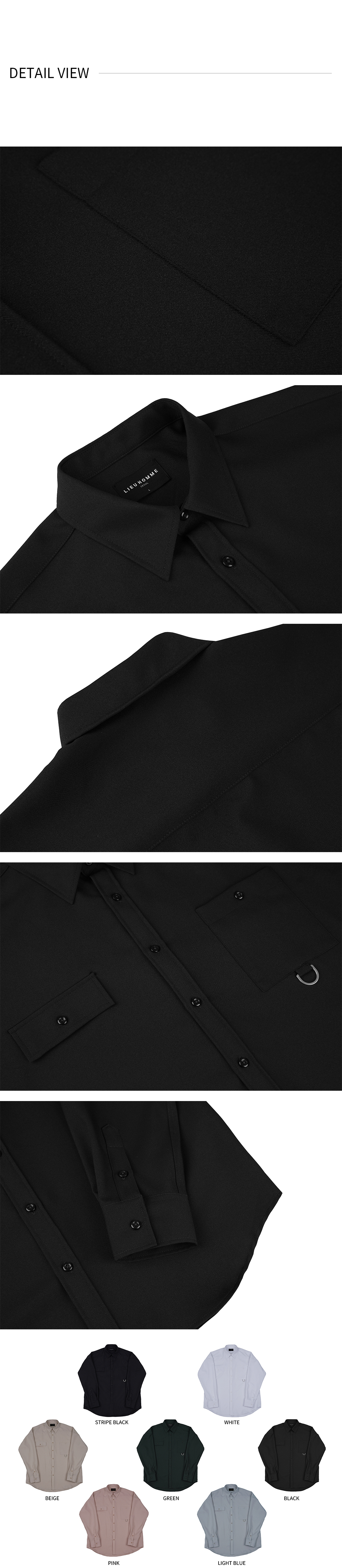 Dリングシャツ(ブラック) | 詳細画像12