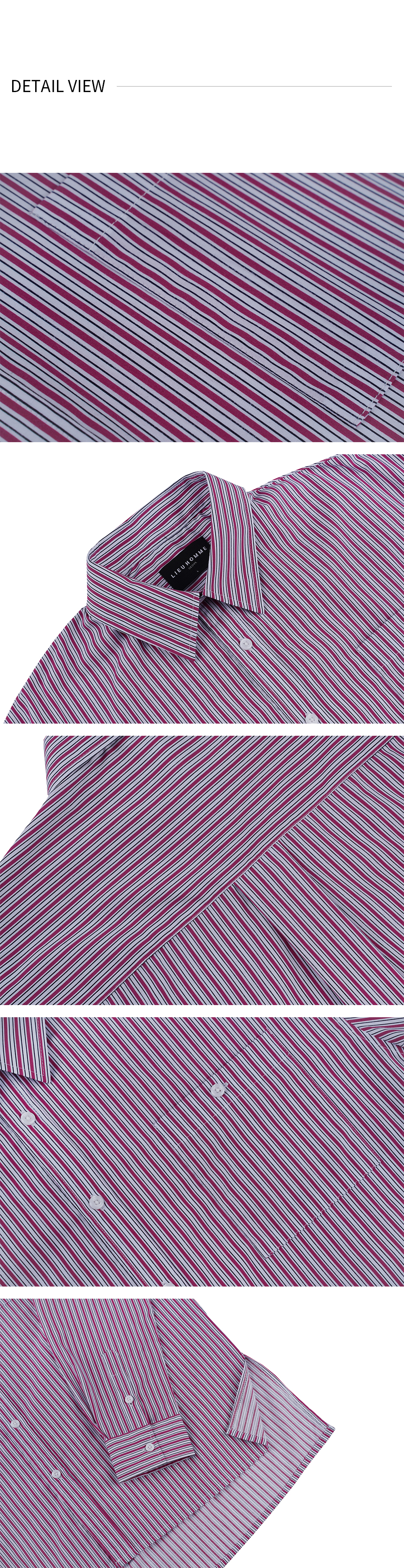マルチストライプシャツ(ピンク) | 詳細画像8