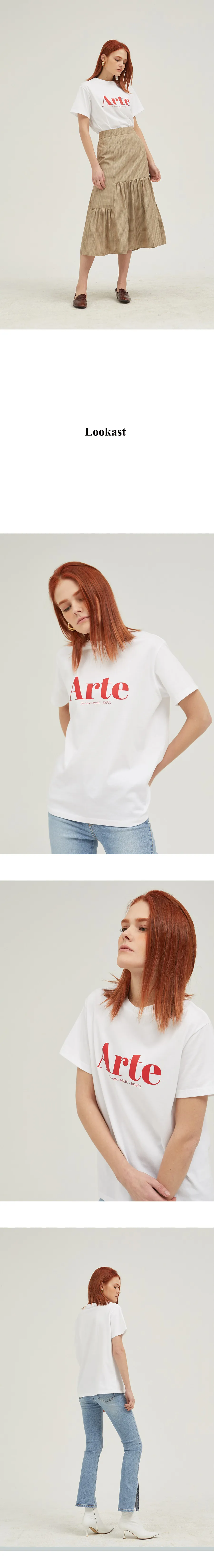 ARTE半袖Tシャツ(ホワイト) | 詳細画像2