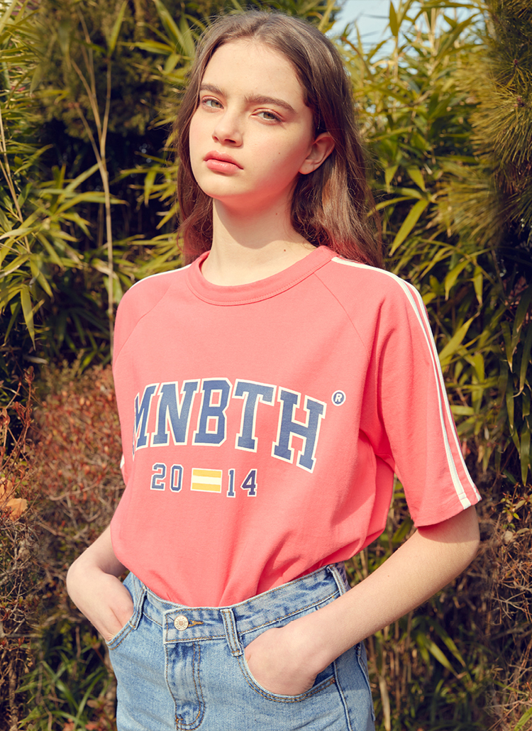 MNBTHロゴ半袖Tシャツ(ピンク) | 詳細画像1