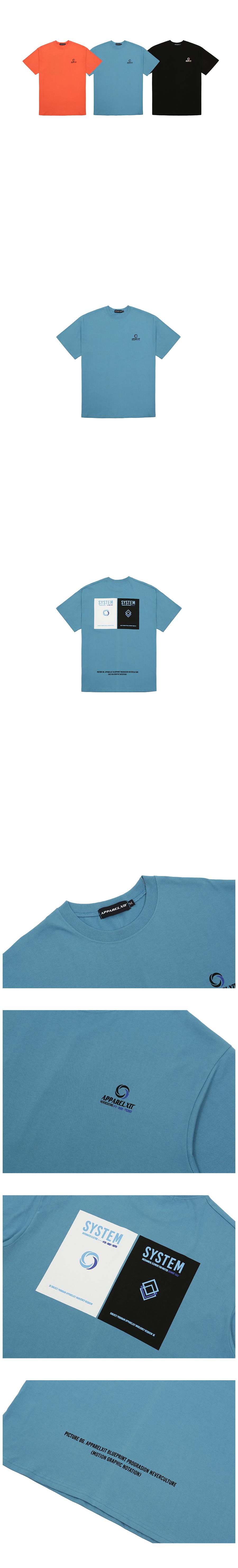 プロトシステムTシャツ(ブルー) | 詳細画像5