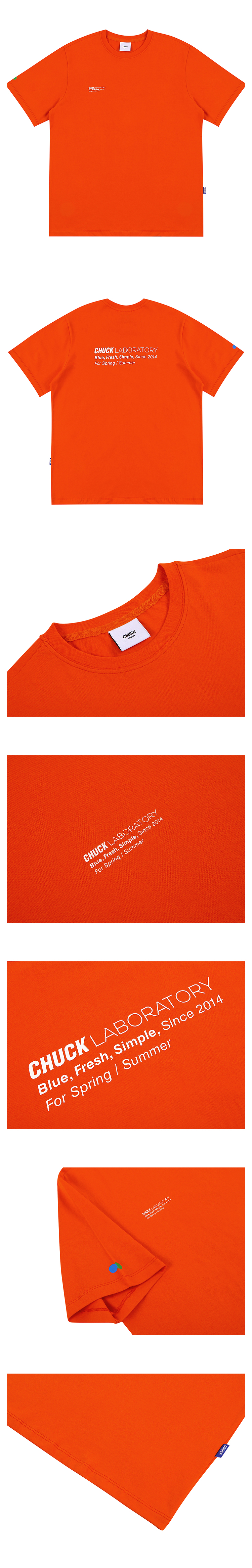 ラボラトリーTシャツ(オレンジレッド) | 詳細画像7