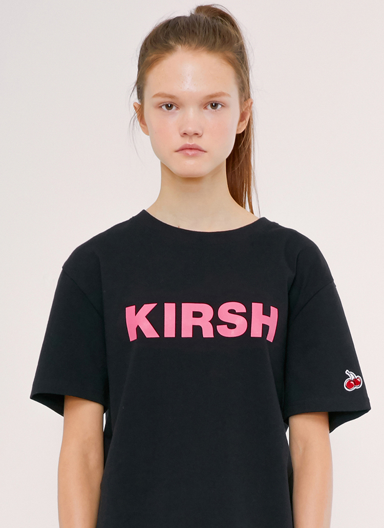 KIRSHロゴ半袖Tシャツ(ブラック) | 詳細画像1