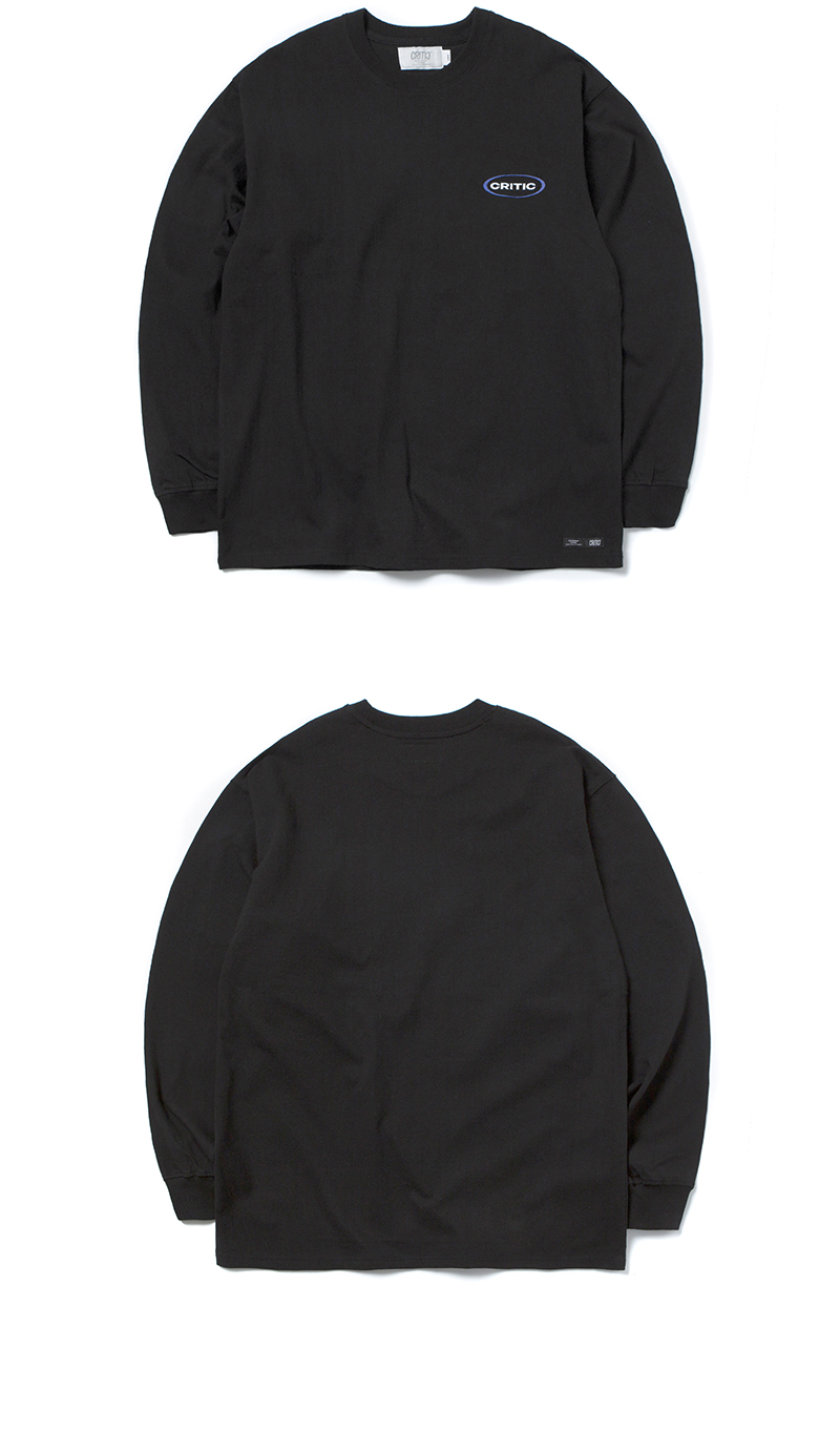 CRITICオバールロゴ長袖Tシャツ(ブラック) | 詳細画像5