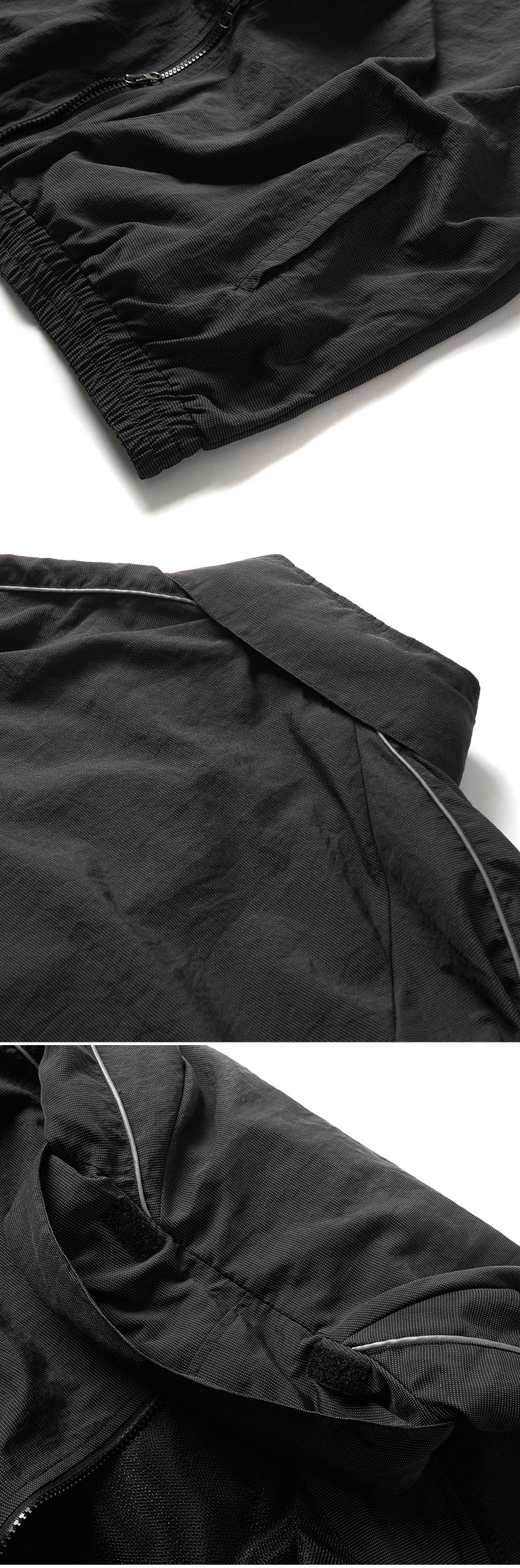 サイドロゴトラックジャケット(ブラック) | 詳細画像7