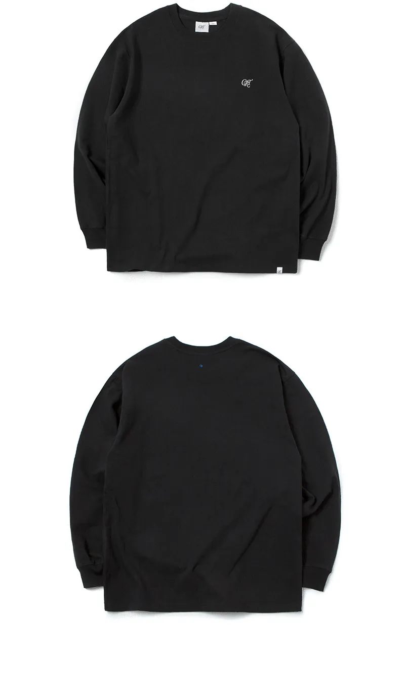 CRTロゴ長袖Tシャツ(ブラック) | 詳細画像3