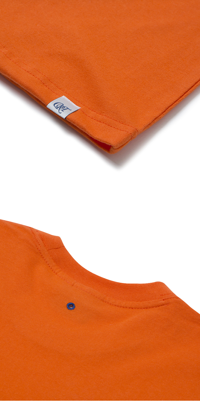 CRTロゴ長袖Tシャツ(オレンジ) | 詳細画像5