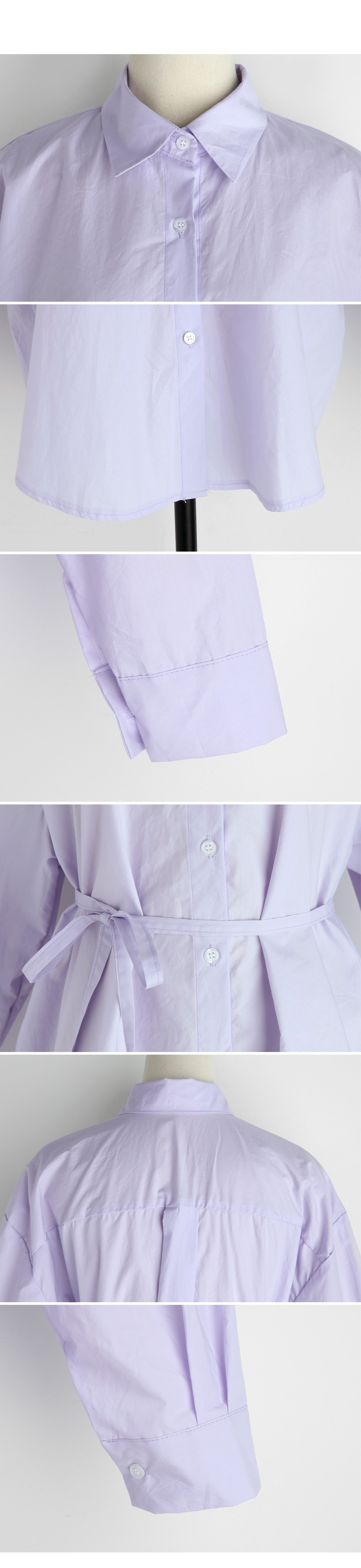 ストラップSETルーズフィットシャツ・全4色 | DHOLIC PLUS | 詳細画像7