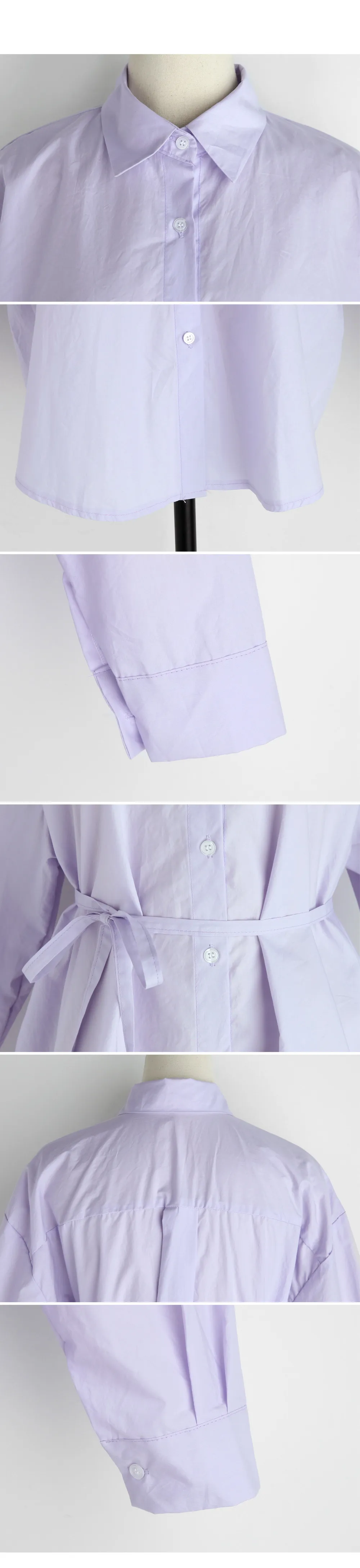 ストラップSETルーズフィットシャツ・全4色 | DHOLIC PLUS | 詳細画像7